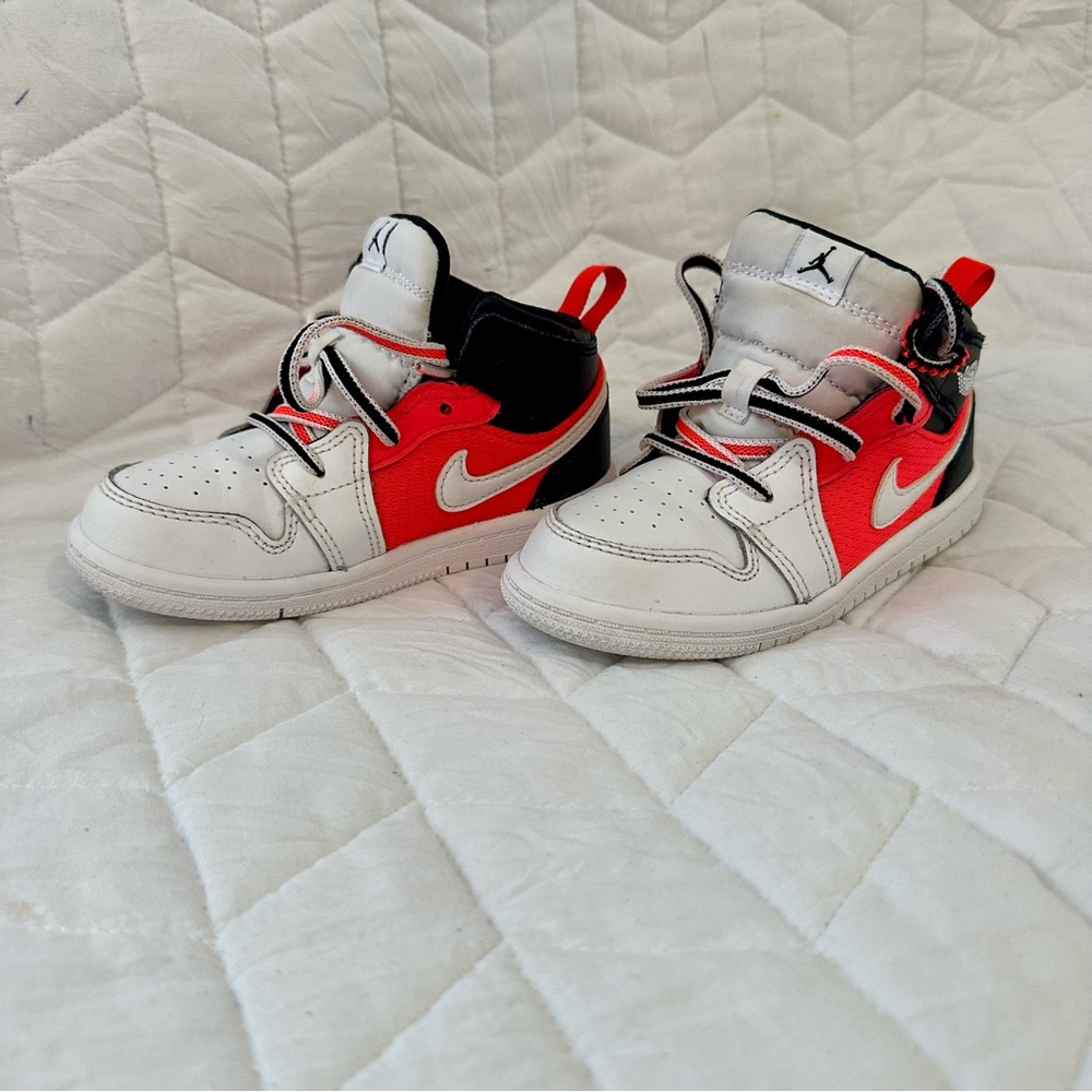 Kids' Jordan Sneakers - Red & Black